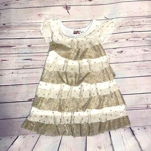 Dot dot smile 12/24 month “fancy” swing style dress